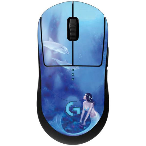 Ultramarine by Rachel Anderson G Pro Wireless Gaming Mouse Skin